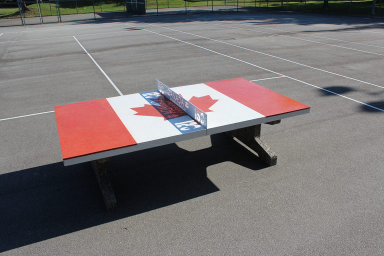 ping pong tables precast