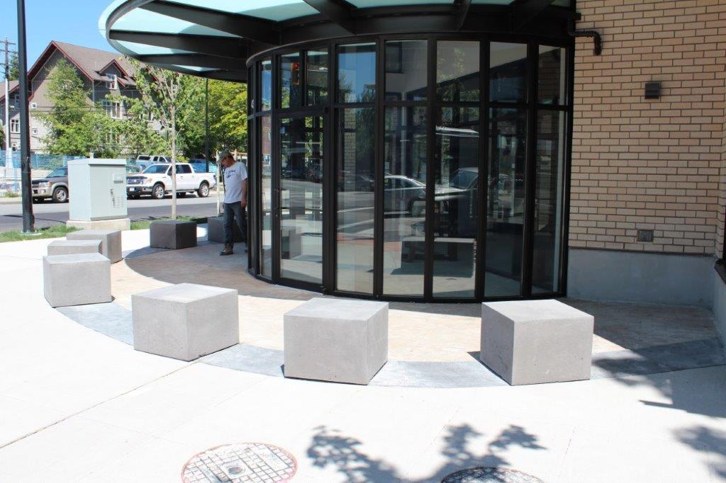 Site Furnishings and Decorative Barriers Sanderson Concrete