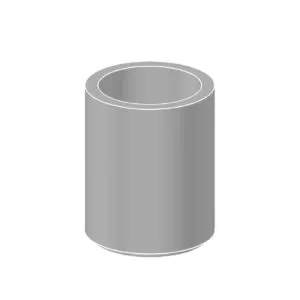 RD3036 round precast concrete planter Surrey BC