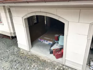 cast stone look precast concrete architectural trim West Vancouver, BC