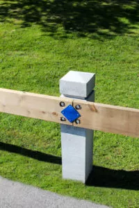 precast concrete fence post bollard Port Coquitlam, BC