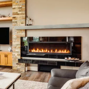 contemporary custom precast concrete mantle
