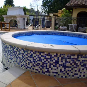 custom precast concrete pool coping Vancouver, BC