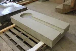 custom precast concrete public Water Feature