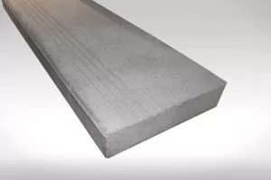trowel nosing light sandblast precast concrete step
