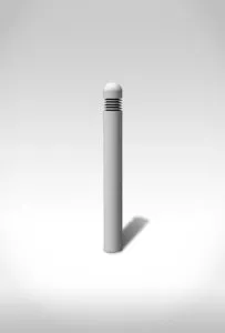round cement precast concrete bollard Victoria, BC