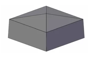 precast concrete post 13a sketch