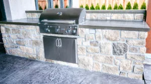 custom precast concrete counter top