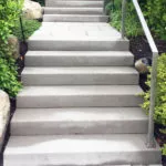 stair case precast concrete roman steps