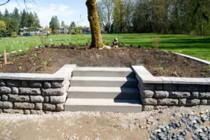 precast concrete landscape steps