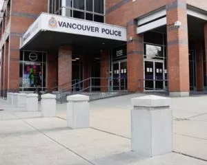 Custom Vancouver Police Bollards