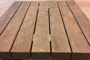 precast concrete wood grain slabs tan
