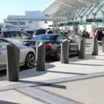 pedestrian bollards precast concrete vancoiuver airport