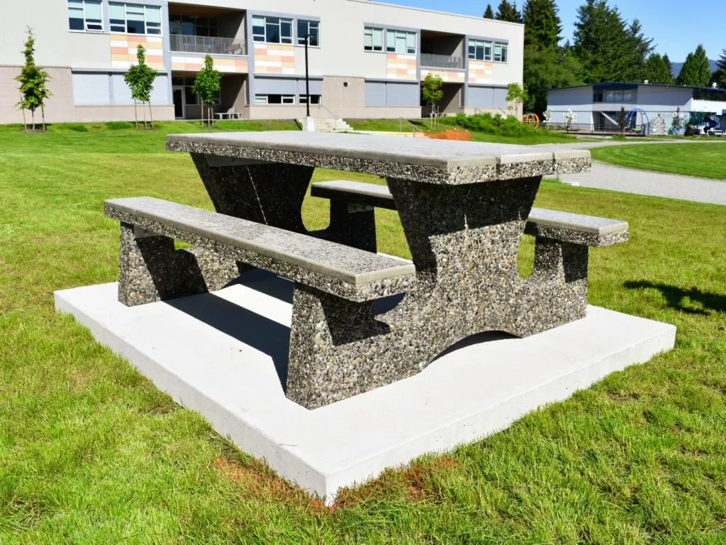Precast Concrete Columbia picnic table