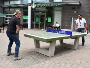 Precast Concrete Ping Pong Table