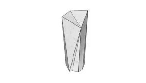 bollard 3D drawing for fabrication