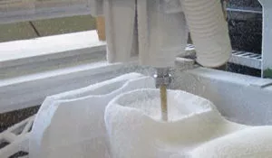 3D modeling & CNC foam carving