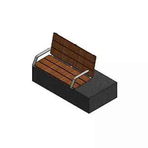 60" Trex Seat with Arm & Backrest