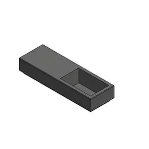 90" Concrete Planter