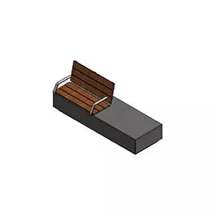 90" Trex Seat With Arm & Backrest