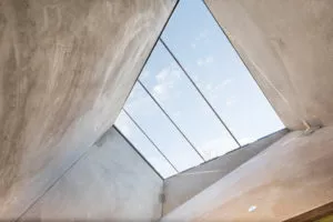 Skylight inside the washroom