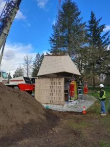 For more information or to discuss your precast concrete washroom building plans. Email customprecast@sandersonconcrete.com or more information or to discuss your precast concrete washroom building plans. Click here to READ about how we built our first Precast Concrete Washroom.