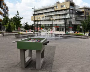 foosball table