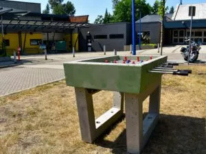 precast concrete foosball