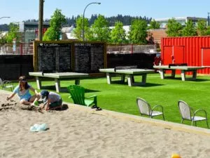 Coquitlam pop-up park furnishings