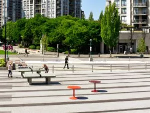 monolithic ping pong table