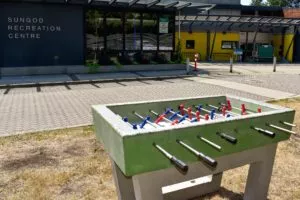 precast concrete foosball