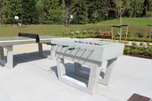 precast concrete foosball