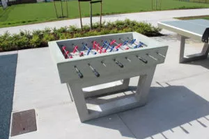 precast concrete foosball