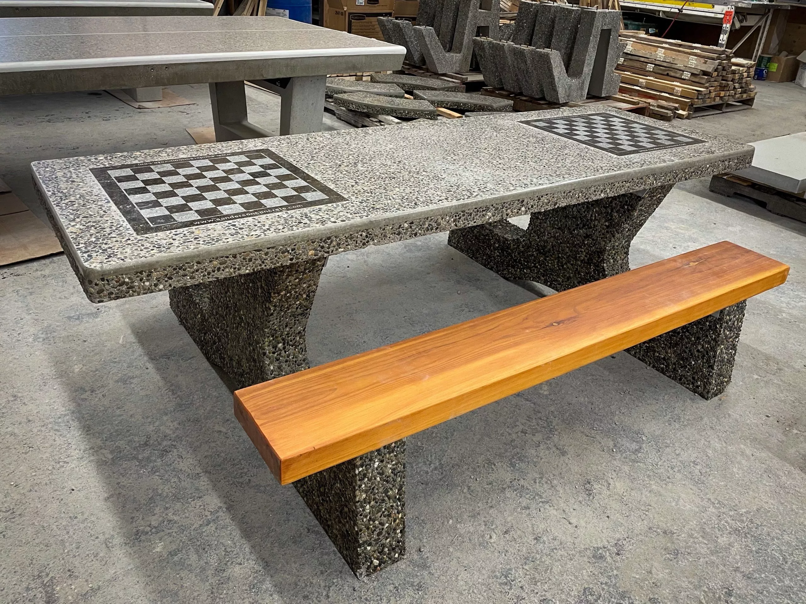 Picnic table project view