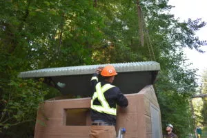 Precast Concrete Outhouse