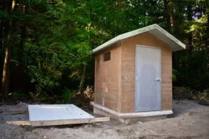 Precast Concrete Outhouse