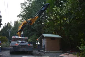 Precast Concrete Outhouse