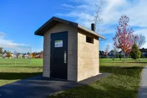 El Baño Precast Concrete Outhouse