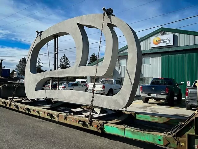 Indigenous concrete art