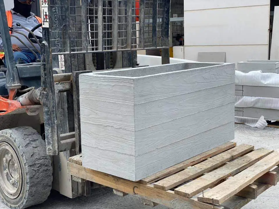 Custom precast concrete mould at Sanderson Concrete