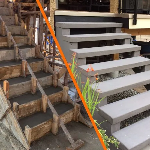 Ready Mix Concrete Steps vs Precast Concrete Stairs