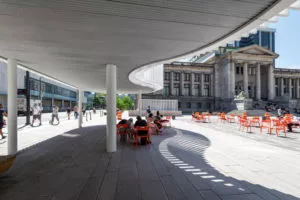 Vancouver Art Gallery large pavers